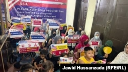 اشتراک کننده های گردهمایی اعتراضی در اسلام آباد پاکستان 