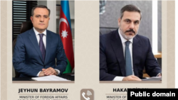 Ադրբեջանի ԱԳ նախարար Ջեյհուն Բայրամով, Թուրքիայի ԱԳ նախարար Հաքան Ֆիդան