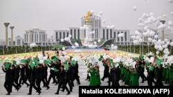 Baýramçylyk dabarasy. Arkadag şäheri 