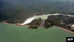 په صوابۍ ضلع کې د تربېلې بند ـ پخوانی انځور.