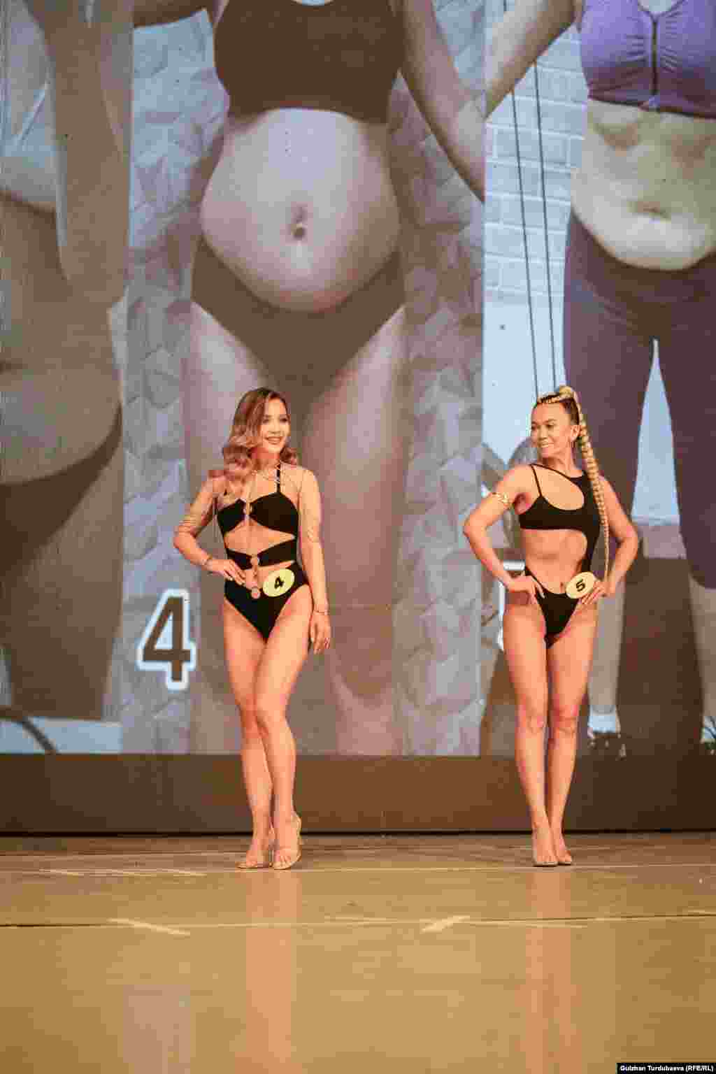 Ал эми Наиля Воронкова (сүрөттө солдо) беш айда 18 килограммга арыктаган. Ал мелдештин жеңүүчүсү болду.&nbsp; &quot;Беш айга жетпеген аралыкта 18 килограммга арыктай алдым. Азыр менин салмагым 52 килограмм. Залга барып баштаганда салмагым 70 килограммдан ашык болчу. Стресс абалында элем. Ар кандай ыкмаларды жасап, бирок эч арыктай албай койдум. Күзгүдөн караганда өзүмө такыр жакчу эмесмин. Курсагым чыккан, басканда кадимкидей энтигип чыкчымун. Азыр өзүмдү кайрадан сүйүп турам. Өзүмдү өтө жеңил сезем&quot;, - деди ал.&nbsp;