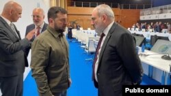 Փաշինյան-Զելենսկի կարճ հանդիպում Գրանադայում, 5-ը հոկտեմբերի, 2023թ․