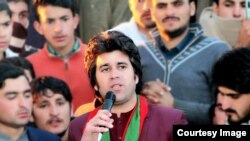 ریحان زېب د قامي اسمبلۍ د اتمې حلقې ازاد امیدوار وو: انځور د نوموړي له فیس بک پاڼې اخیستل شوی