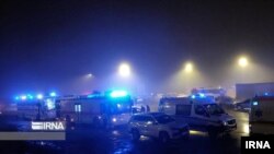 Semiluna Roșie din Iran (IRCS) ajută la localizarea elicopterului în care era președintele Ebrahim Raisi. prăbușit în nordul Iranului.