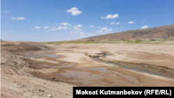 Обмелевшее Кировское водохранилище. Лето 2023 года. 