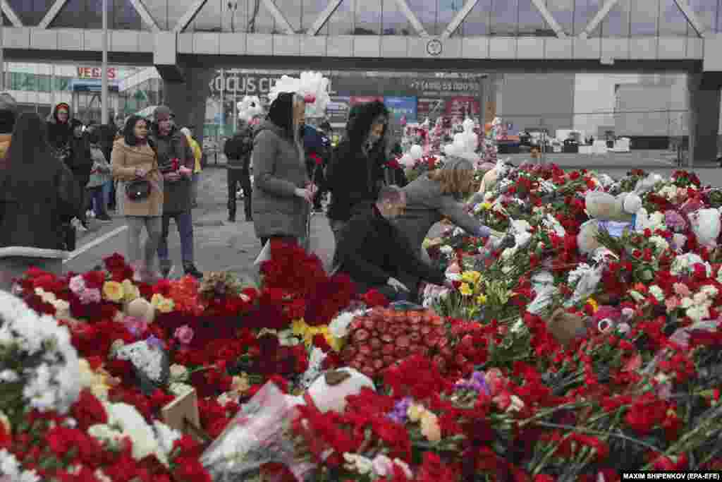 In a brief statement on March 22, the Islamic State (IS) extremist group said it was behind the attack. The following day, it released a photograph of what it said were the four attackers, all masked.