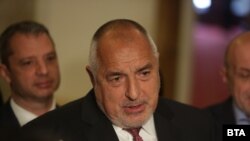 Бойко Борисов в кулоарите на Народното събрание