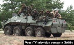 ПВК Вагнер тренує білоруські війська біля польського кордону. 20 липня 2023 року