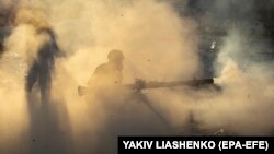 Донецкан кIоштахь тIамна гергахь украинхойн эскархойн Iамораш, 2023 шо, гIадужу-беттан 15-гIа де