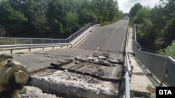 Мостът в Царево беше засегнат от наводнението. На негово място временно ще бъде поставен понтонен мост