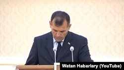 Annaberdiýew 14-nji iýuldaky mejlisde hasabat bilen çykyş edýär.