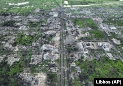 Місто Мар’їнка біля Донецька – одне з місць найзапекліших боїв Сил оборони України з армією РФ, 11 травня 2023 року