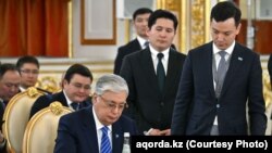 Илустрација, архивска фотографија- казахстанскиот претседател Касим-Жомарт Токаев