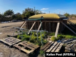 Posad-Pokrovske's temporary fresh water supply