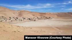 د غور ولایت پلنګان سیمه چې وچکالۍ سخته ځپلې ده.