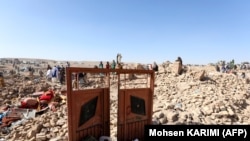 ویرانی های ناشی از زلزله روز شنبه 15 میزان در ولایت هرات