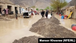 تاثیر باران ها و سیلاب در غور 