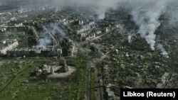 Місто Бахмут на Донеччині – місце запеклих боїв Сил оборони України з армією РФ, 26 квітня 2023 року