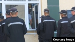 Заключенные одной из колоний в Таджикистане. Архивное фото