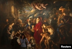 Поклонението на влъхвите, Рубенс