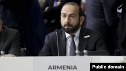 ՀՀ ԱԳ նախարար Արարատ Միրզոյանը ելույթ է ունենում ԵԱՀԿ նախարարական համաժողովին, Սկոպյե, 30-ը նոյեմբերի, 2023թ.