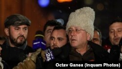 Dănuț Andruș, unul din liderii protestelor spontane ale fermierilor din România, a avut legături cu Partidul Social Democrat și mai recent cu AUR, relatează Europa Liberă România / Foto: Octav Ganea (Inquam Photos)