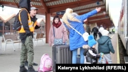 Українські біженці у Польщі, березень 2022 року