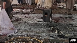 کندز کې د یوې پخوانۍ چاودنې انځور. October 8, 2021