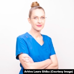 Fotografie oficială a medicului Laura Ghibu Ventimiglia