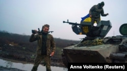 Українські військовослужбовці на Херсонщині, 9 грудня 2022 року