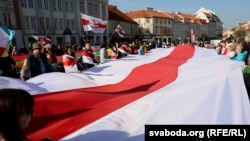 Дзень Волі ў Вільні, 25 сакавіка 2022 году