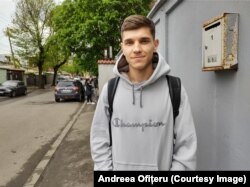 Artem, refugiat ucrainean.