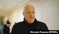 Ексдепутат Бердянської міської ради Володимир Безверхній залишився у місті та працює в проукраїнському штабі для мешканців. Березень 2022 року