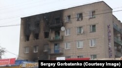 Последствия боевых действий в Изюме