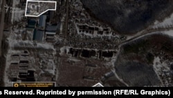 Супутниковий знімок Planet: с. Політотдельський Бєлгородської області, 24 лютого 2022 року