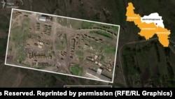 Військова техніка РФ у с. Казинка Бєлгородської області, 25 квітня 2022 року