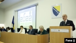 Članovi Centralne izborne komisije BIH. (Arhiv).