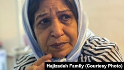 روح‌انگیز سلطانی‌نژاد، همسر حمید حاجی‌زاده