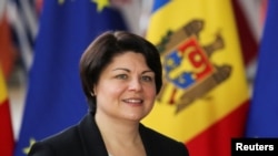 Premierul Natalia Gavrilița în prima vizită oficială la UE, Bruxelles, 27 septembrie 2021.