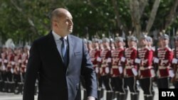 Rumen Radev, May 9th, Sofia