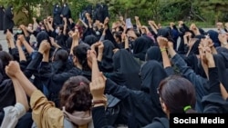 تصویر آرشیف: اعتراض محصلین پوهنتون الزهرا