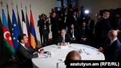 Փաշինյան-Ալիև-Մակրոն-Միշել քառակողմ հանդիպում Պրահայում, 6-ը հոկտեմբերի, 2022թ․