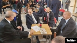 Փաշինյան-Էրդողան-Ալիև ոչ պաշտոնական հանդիպում Պրահայում, 6-ը հոկտեմբերի 2022թ․