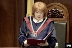 Председатель Конституционного суда Республики Молдова Домника Маноле, 15 апреля 2021 года