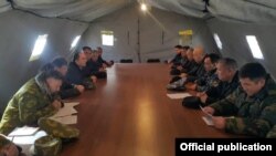 Жеңиш Разаков менен Азим Иброхим баштаган топтордун жолугушуусу. 14-март, 2019-жыл.