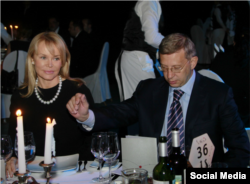 Володимир Євтушенков та Олена Брусилова