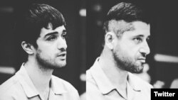 Иранда өлүм жазасына тартылган эки жаран.  