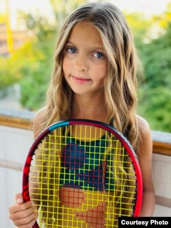 Амелия Мироненко из Одессы, победительница теннисных турниров среди юниоров в Бельгии