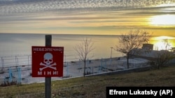 The Black Sea is increasingly a war zone, its waters littered with mines and its skies buzzing with drones and missiles. (file photo)