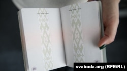 Беларускі пашпарт. Ілюстрацыйнае фота